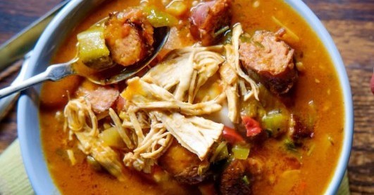 Shinedown Chicken and Andouille Gumbo