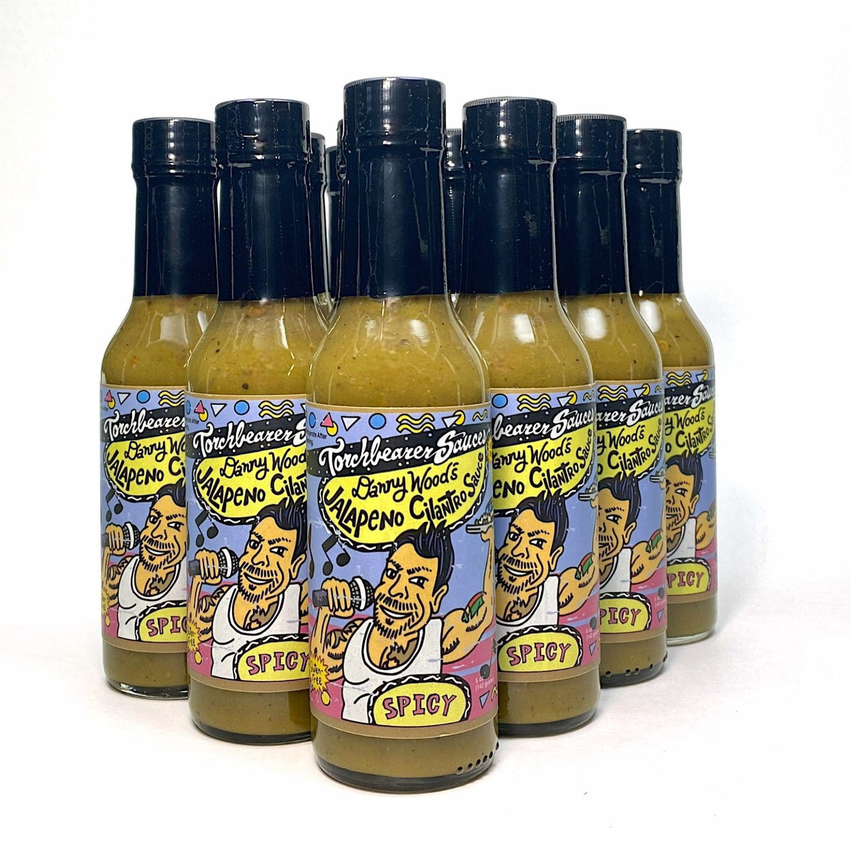 Danny Wood&#39;s Jalapeno Cilantro Sauce | Case of 12 | 5oz