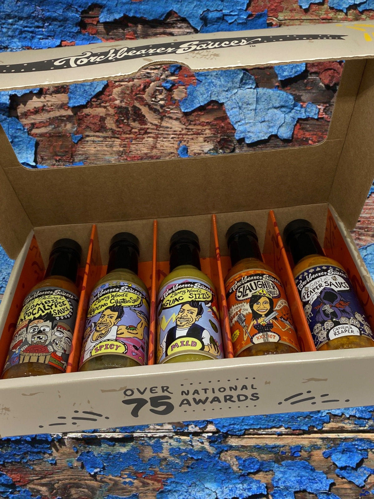 Danny Wood&#39;s Hot Stuff 5-Pack | 5 Bottles | 5oz