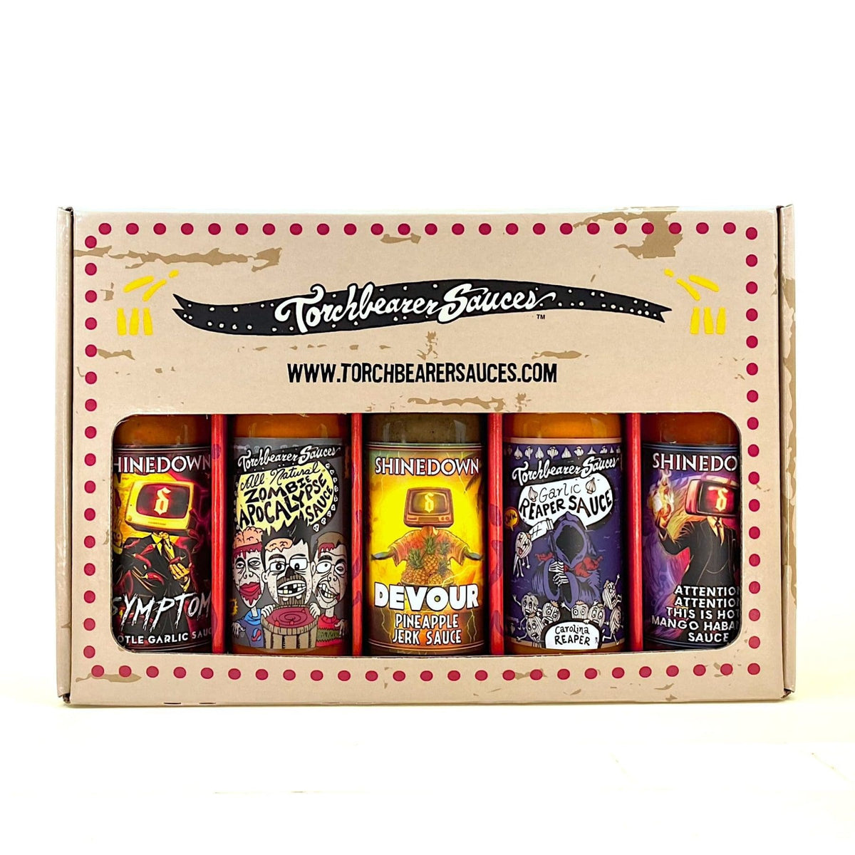 Shinedown&#39;s Super Hot 5-Pack | 5 Bottles with Box | 5oz