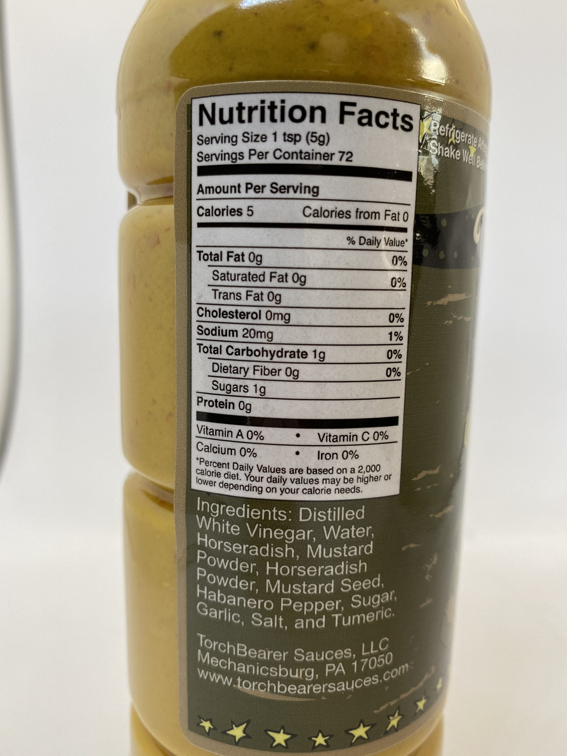 Spicy Horseradish Mustard | Bottle | 12oz - Torchbearer Sauces