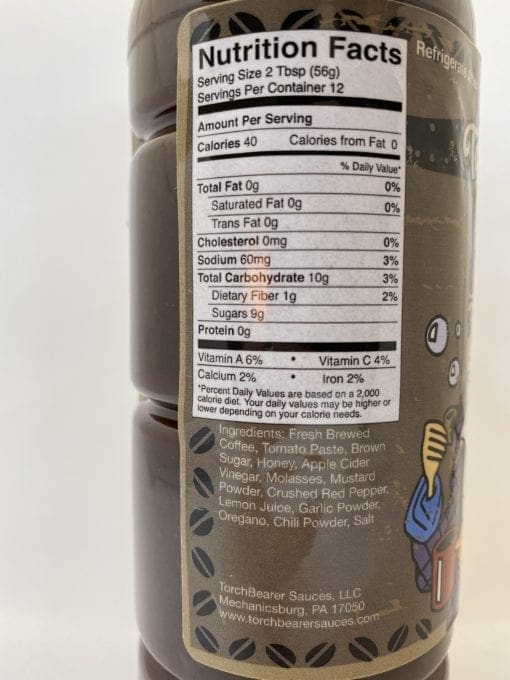 Coffee BBQ Sauce | Bottle | 12oz - Image 2