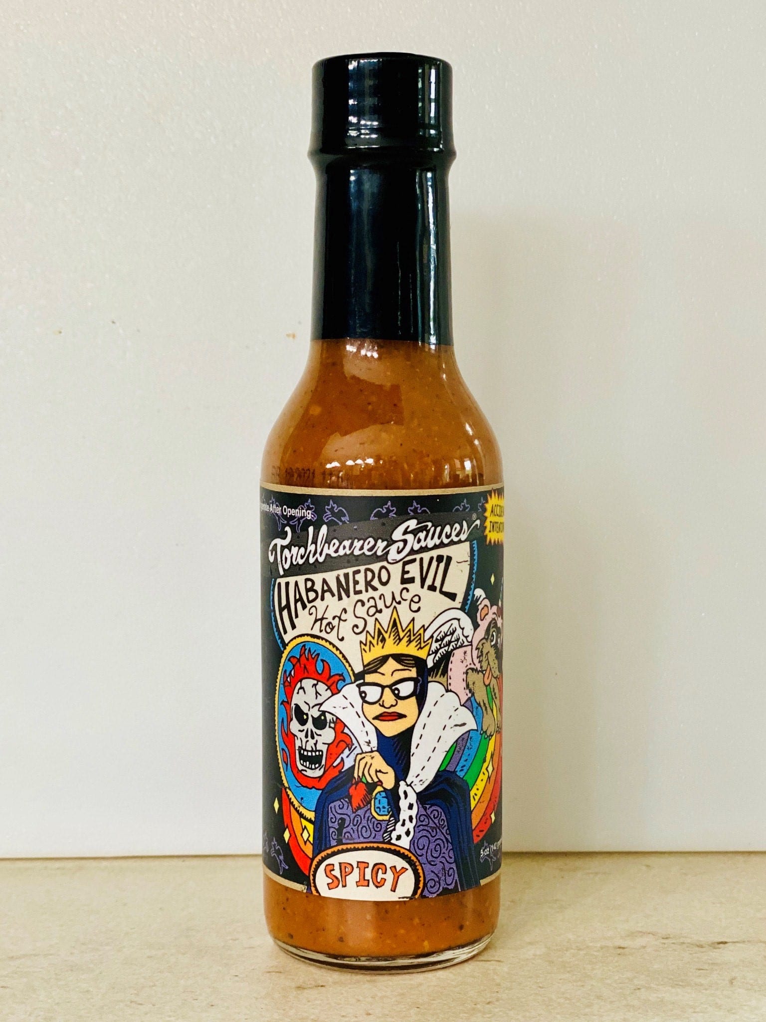 Habanero Evil 5oz Torchbearer Sauces 7401