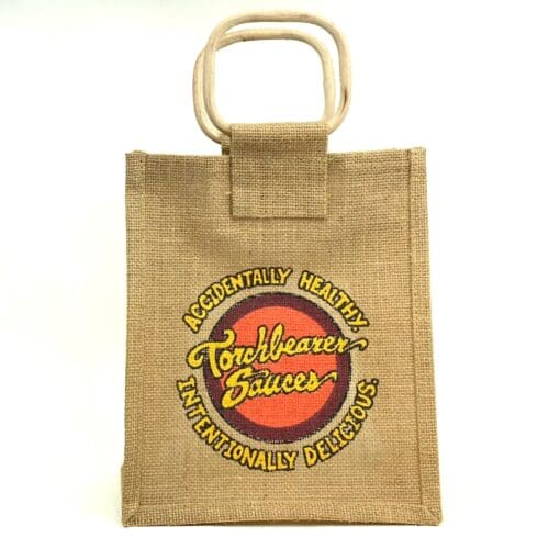 TorchBearer Jute Gift Bag