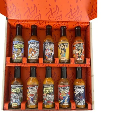 Hot sauce box set 10-pack