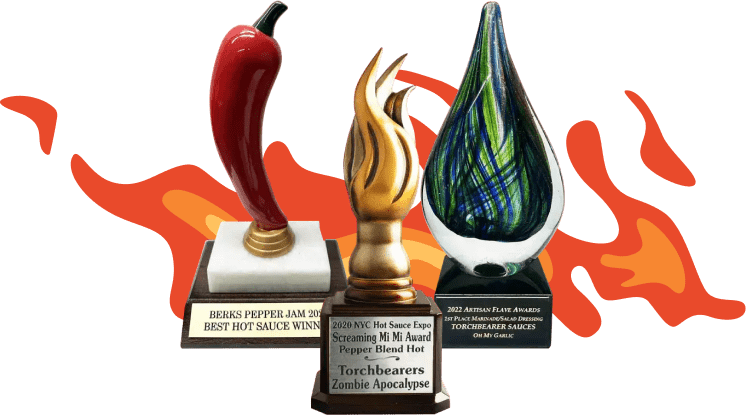 Award winning hot sauces