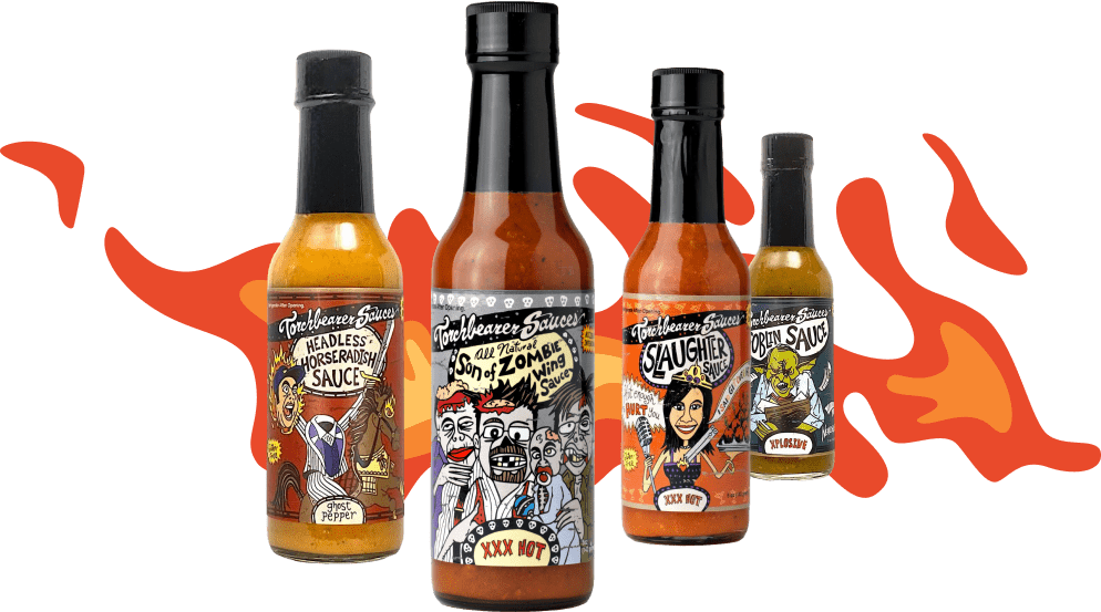 Spicy Hot Sauces | Hot Hot Sauces | Shop Torchbearer Sauces