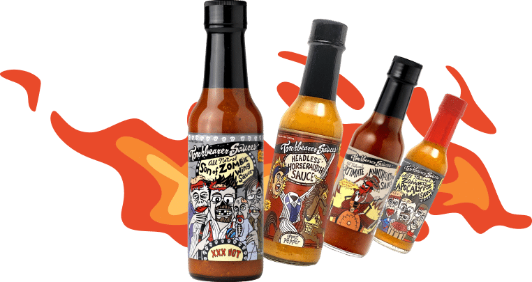 Ghost Pepper Hot Sauces