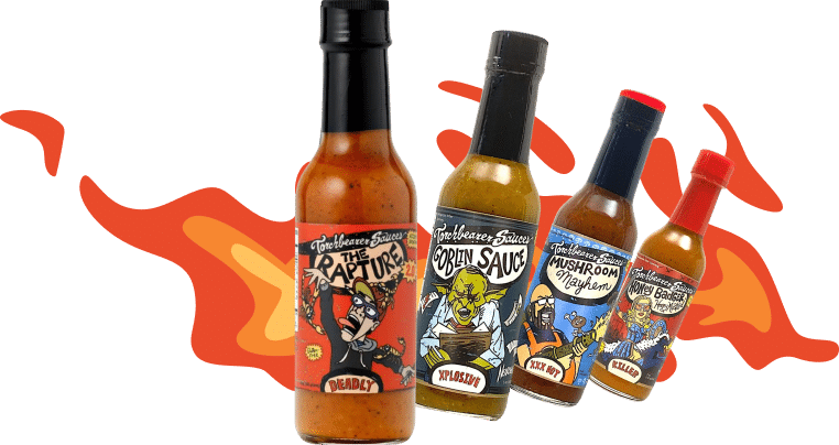 Scorpion Pepper Hot Sauces